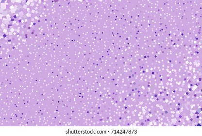 Light Purple vector abstract textured polygonal background. Blurry rectangular design. The pattern with repeating rectangles can be used for background.