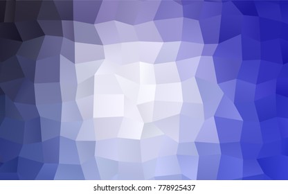 Light Purple vector abstract textured polygonal background. Blurry rectangular design. The pattern with repeating rectangles can be used for background.