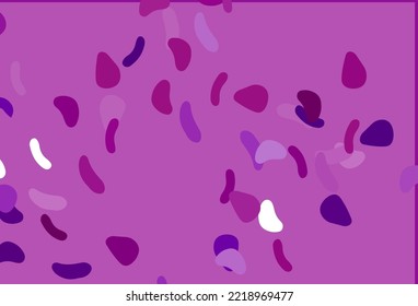 Light Purple vector backdrop with abstract shapes. Illustration with colorful gradient shapes in abstract style. Simple design for your web site.