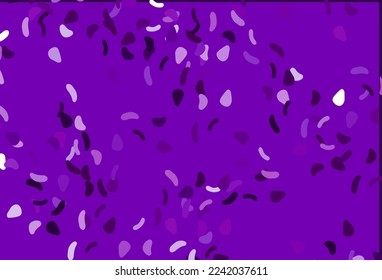 Light Purple vector backdrop with abstract shapes. Simple colorful illustration with abstract gradient shapes. Background for a cell phone.