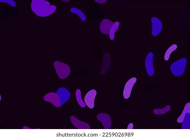 Light Purple vector backdrop with abstract shapes. Simple colorful illustration with abstract gradient shapes. Background for a cell phone.