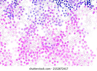 Light Purple vector backdrop with artificial intelligence data. Shining illustration with AI shapes on abstract template. Smart design for promotion of bid data.