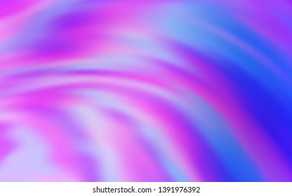 Light Purple vector backdrop with bent lines. Colorful illustration in simple style with gradient. A completely new template for your design.