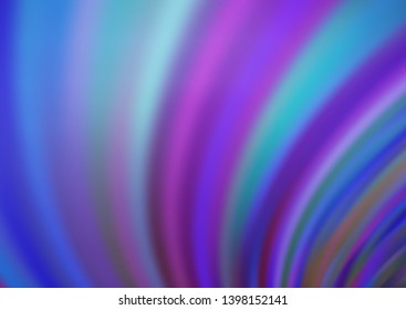 Light Purple vector backdrop with bent lines. Creative geometric illustration in marble style with gradient. Marble style for your business design.