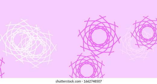 Fondo vector claro con formas caóticas. Ilustración abstracta moderna con formas aleatorias degradadas. Fondo para teléfonos celulares.