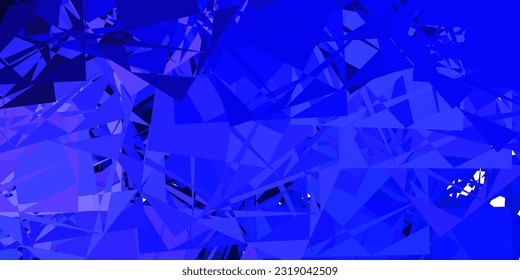 Light Purple vector backdrop with chaotic shapes. Modern abstract illustration with gradient random forms. Elegant design for wallpaper set.