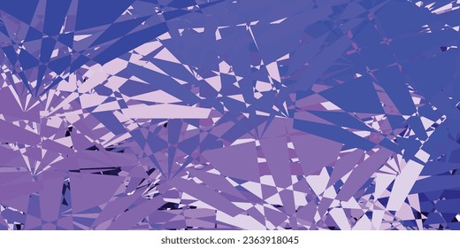 Light Purple vector backdrop with chaotic shapes. Modern abstract illustration with gradient random forms. Elegant design for wallpaper set.