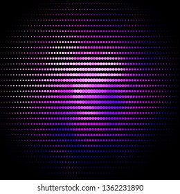 Light Purple vector backdrop with circles. Illustration with set of shining colorful abstract spheres. Design for posters, banners.