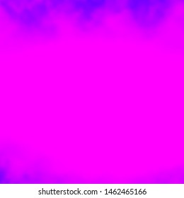 Light Purple vector backdrop with cumulus. Shining illustration with abstract gradient clouds. Pattern for your booklets, leaflets.