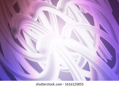Light Purple vector backdrop with curved lines. A shining illustration, which consists of curved lines. Abstract design for your web site.