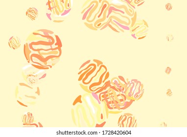 Light Purple vector backdrop with curved lines. A sample with colorful lines, shapes. Abstract style for your business design.