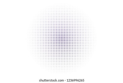Light Purple vector backdrop with dots. Blurred bubbles on abstract background with colorful gradient. Template for your brand book.