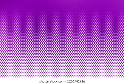Light Purple vector backdrop with dots. Blurred bubbles on abstract background with colorful gradient. Pattern for ads, booklets.