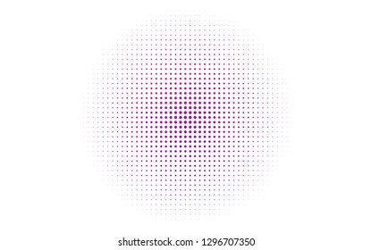 Light Purple vector backdrop with dots. Abstract illustration with colored bubbles in nature style. Pattern of water, rain drops.