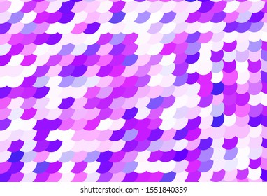 Light Purple vector backdrop with dots. Beautiful colored illustration with blurred circles in nature style. Pattern for ads, leaflets.