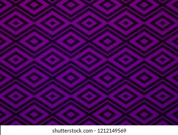 Light Purple vector backdrop with lines, cubes. Glitter abstract illustration with colorful lines, rhombuses. Pattern for websites, landing pages.