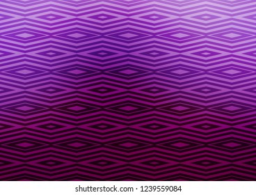 Light Purple vector backdrop with lines, cubes. Modern geometric abstract illustration with lines, squares. Pattern for websites, landing pages.