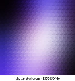 Light Purple vector backdrop with lines. Colorful gradient illustration with abstract flat lines. Best design for your posters, banners.