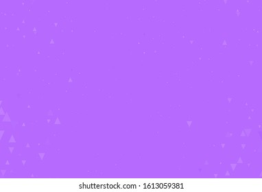 Light Purple vector backdrop with lines, circles. Modern abstract illustration with colorful dots, lines. Template for wallpapers.