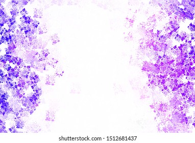 Light Purple vector backdrop with memphis shapes. Illustration with colorful gradient shapes in abstract style. Modern design for your business card.