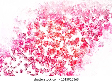 Light Purple vector backdrop with memphis shapes. Simple colorful illustration with abstract gradient shapes. Elegant design for wallpapers.