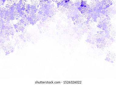 Light Purple vector backdrop with memphis shapes. Simple colorful illustration with abstract gradient shapes. Background for a cell phone.