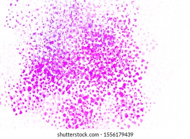 Light Purple vector backdrop with memphis shapes. Decorative design in abstract style with random forms. Best smart design for your business.