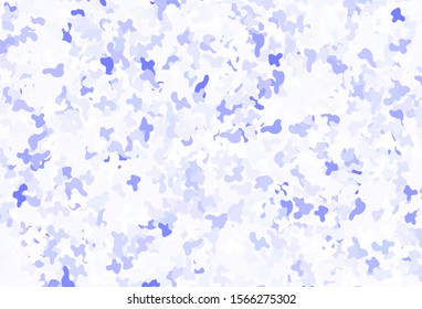 Light Purple vector backdrop with memphis shapes. Simple colorful illustration with abstract gradient shapes. Simple design for your web site.