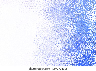 Light Purple vector backdrop with memphis shapes. Illustration with colorful gradient shapes in abstract style. Background for a cell phone.