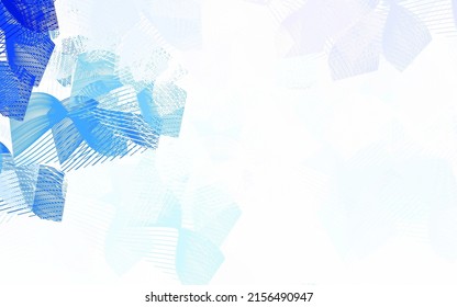 Light Purple vector backdrop with memphis shapes. Decorative design in abstract style with random forms. Simple design for your web site.