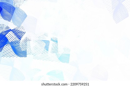 Hellvioletter Vektorhintergrund mit Memphis-Formen. Dekoratives Design im abstrakten Stil mit zufälligen Formen. Modernes Design für Ihre Visitenkarte.