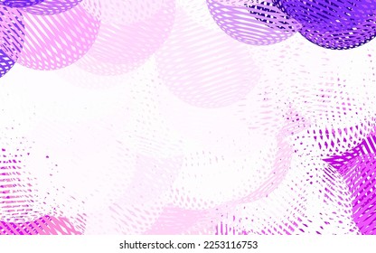 Light Purple vector backdrop with memphis shapes. Modern abstract illustration with colorful random forms. Elegant design for wallpapers.