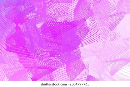Fondo de Vector púrpura claro con Formas de memphis. Diseño decorativo en estilo abstracto con formas aleatorias. El mejor diseño inteligente para su negocio.