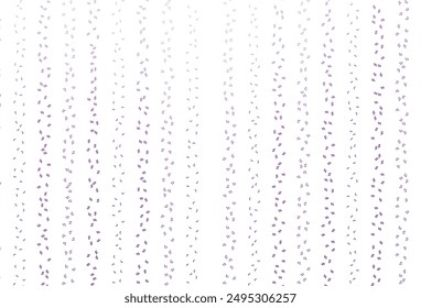 Light Purple vector backdrop with music notes. Modern abstract illustration with melody keys. Template for fasion magazines.