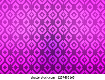 Light Purple vector backdrop with rectangles, squares. Decorative design in abstract style with rectangles. The template can be used as a background.