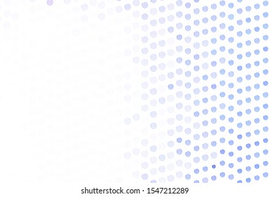 Light Purple vector backdrop with wry lines. Colorful geometric sample with gradient lines.  A completely new template for your design.