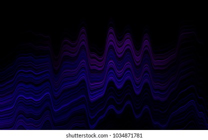 Light Purple vector background with abstract lines. Shining crooked illustration in marble style. Pattern for your business design.
