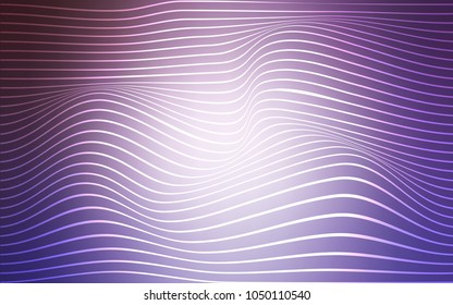 Light Purple vector background with abstract lines. Creative geometric illustration in Origami style with gradient. The best blurred design for your business.