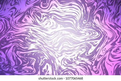 Light Purple vector background with abstract circles. An elegant bright illustration with gradient. The elegant pattern for brand book.