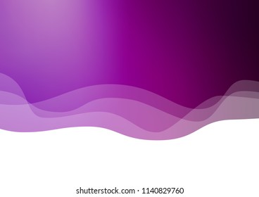 Light Purple vector background with abstract lines. Colorful illustration in abstract marble style with gradient. Pattern for your business design.