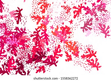 Light Purple vector background with abstract shapes. Simple colorful illustration with abstract gradient shapes. Best smart design for your business.