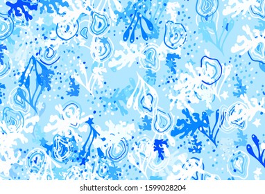 Light Purple vector background with abstract shapes. Decorative design in abstract style with random forms. Best smart design for your business.