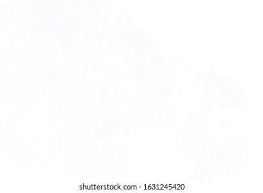 Light Purple vector background with abstract shapes. Modern abstract illustration with colorful random forms. Elegant design for wallpapers.