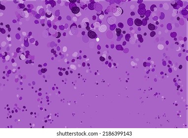 Light Purple vector background with abstract lines. An elegant bright illustration with gradient. The best blurred design for your business.