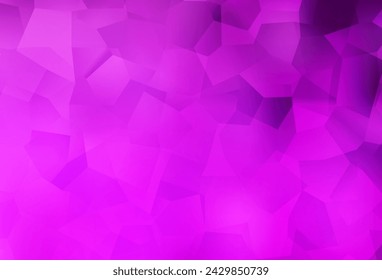 Light Purple vector background with abstract shapes. Decorative design in abstract style with random forms. Simple design for your web site.