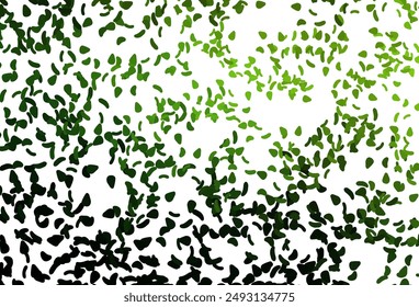 Light Purple vector background with abstract forms. Decorative design in abstract style with random forms. Simple design for your web site.