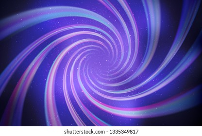 Light Purple vector background with astronomical stars. Shining illustration with sky stars on abstract template. Best design for your ad, poster, banner.