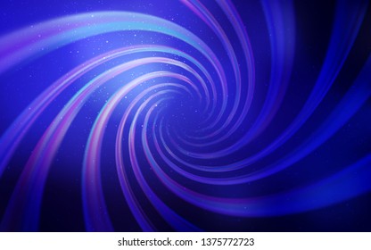 Light Purple vector background with astronomical stars. Shining illustration with sky stars on abstract template. Pattern for astronomy websites.