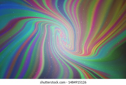 Light Purple vector background with astronomical stars. Shining illustration with sky stars on abstract template. Template for cosmic backgrounds.