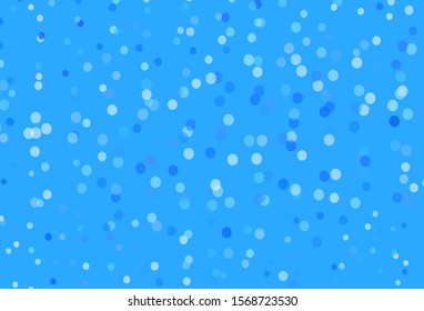 Light Purple vector background with beautiful snowflakes. Modern geometrical abstract illustration with snowflakes. Pattern for new year ad, booklets.